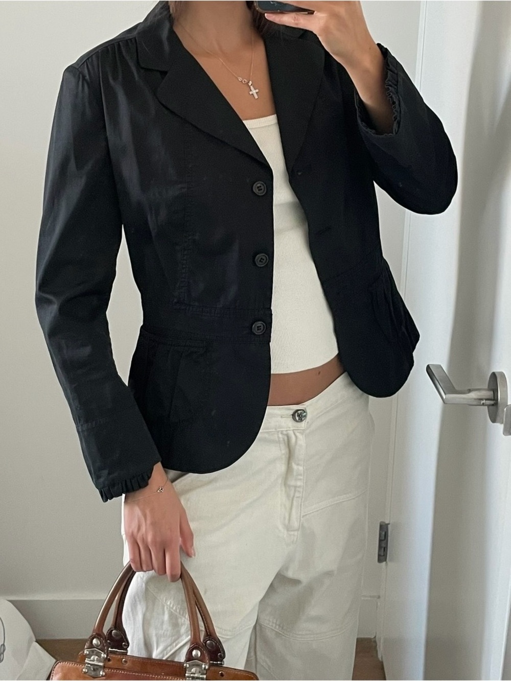 MIU MIU black blazer